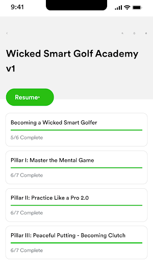 Wicked Smart Golf Screenshot 1