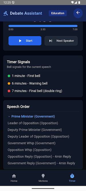 Debate Assistant Screenshot 0