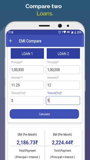 Finance Calculator-EMI NPS SIP Screenshot 3