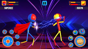 Stickman Fight Games Stickhero Screenshot 2