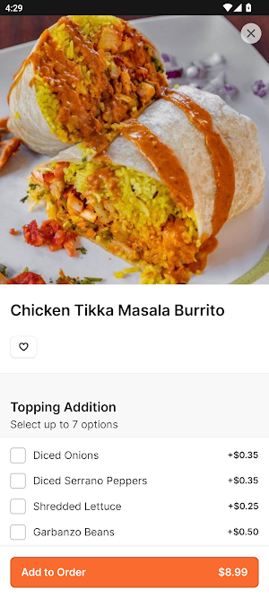 Maharaja Indian Cuisine Screenshot 2