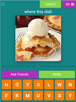 food competition:Guess food Screenshot 2