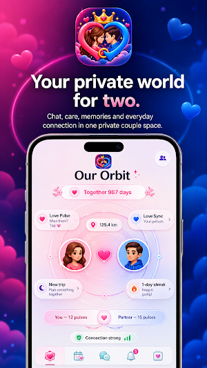 True-Blue: Couples App Screenshot 1