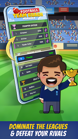 Football Team Coach: Manager Screenshot 2