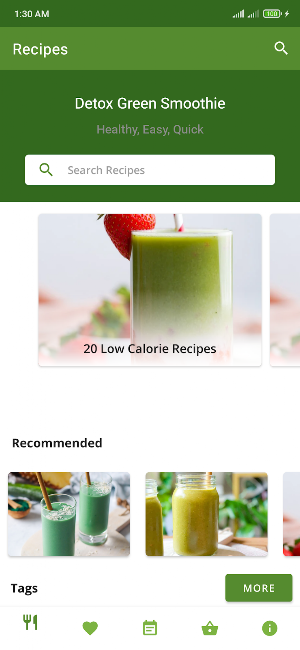Detox Green Smoothie Recipes Screenshot 0