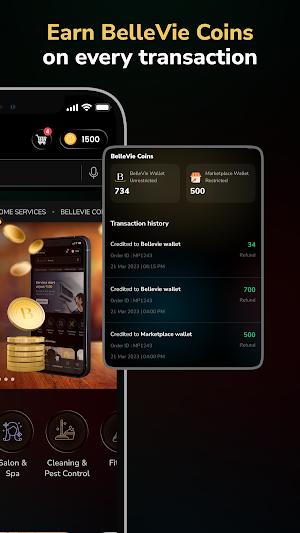 BelleVie Premium Lifestyle App Screenshot 2