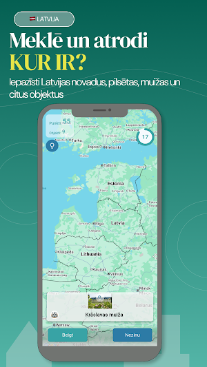 Iepazīsti Latviju: Kur ir? Screenshot 0