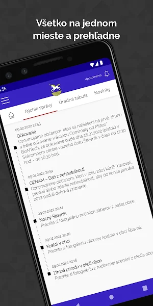 Obec Štiavnik Screenshot 1