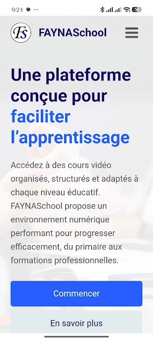 FAYNASchool Screenshot 1