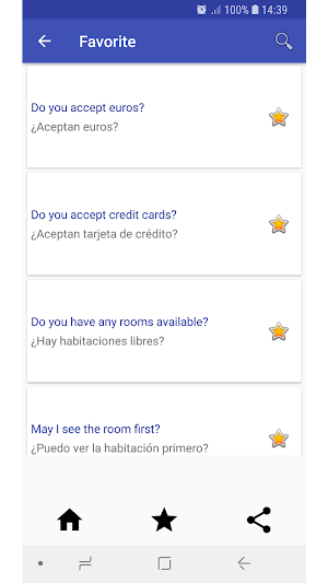 Spanish Phrasebook ( Learn Spanish ) Screenshot 3