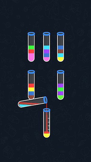 Tube Color Puzzle Screenshot 1