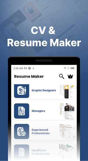 AI CV Builder and Resume Maker Screenshot 2