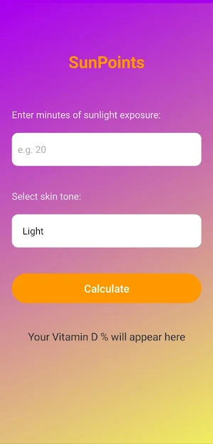 SunPoints Screenshot 1