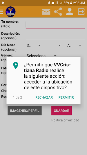 VVCristiana Radio Screenshot 2
