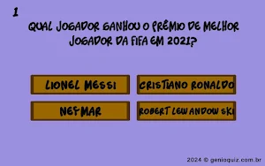 Gênio Quiz Futebol Screenshot 0