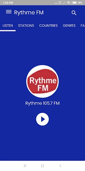 105.7 Rythme FM Motréal Screenshot 0