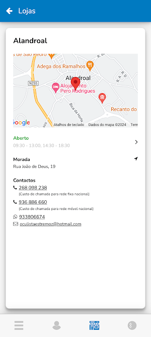 Oculista Portas Santo António Screenshot 2