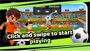 Funny Head Football Screenshot 1