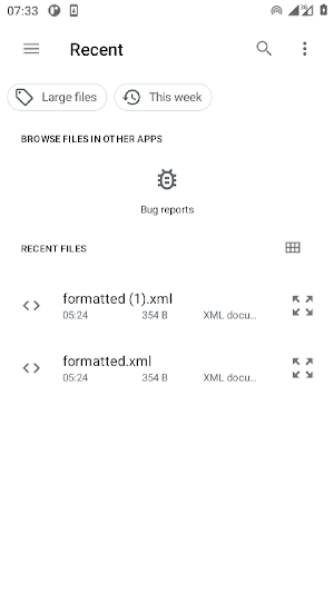 XML Formatter & Minifier Screenshot 1