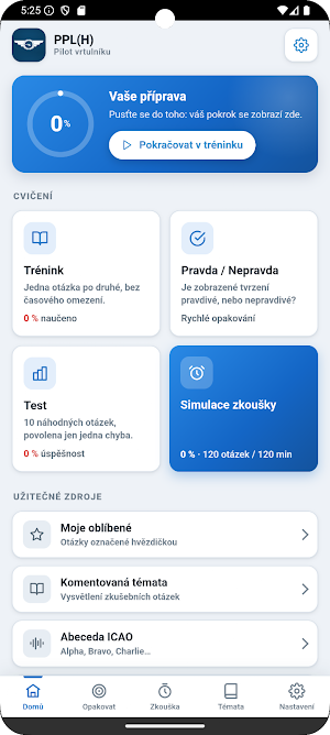 Test PPL(H) - Pilot Vrtulníku Screenshot 0