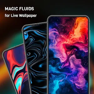 Magic Fluid and Live Wallpaper Screenshot 0