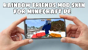 Rainbow Friends Mod Skin MCPE Screenshot 1
