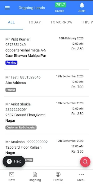 Repair Services India Partner App Screenshot 1