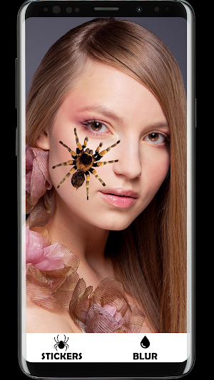 Spider on Face Photo Editor Screenshot 2