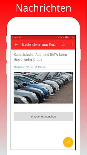 Frankfurt Nachrichten Screenshot 2