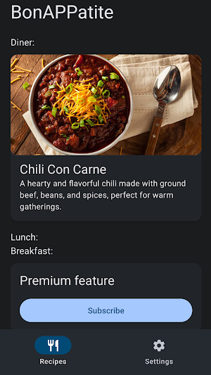 BonAPPetite Screenshot 1