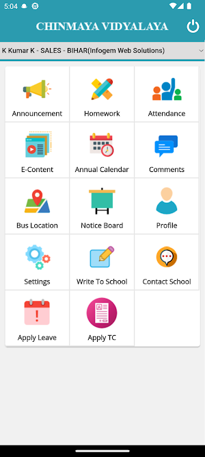 Chinmaya Vidyalaya South Park Screenshot 1