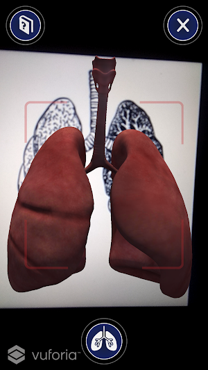 Healthy Lungs AR Screenshot 1