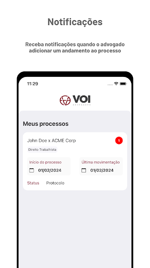 VOI Advogados Screenshot 3
