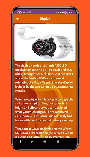 HONOR WATCH GS PRO Guide Screenshot 3