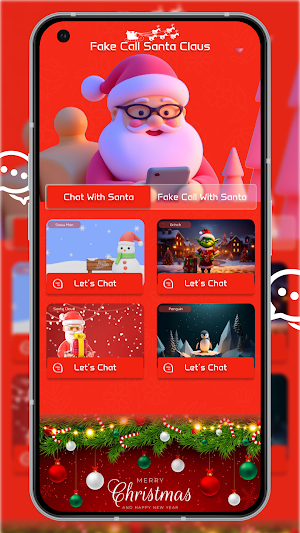 Santa Claus Calling & Chatting Screenshot 0