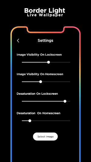 Border Light Live Wallpaper Screenshot 1