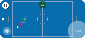 Goalrift: 2D Soccer Star Screenshot 1