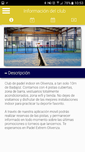 Padel Extrem Olivenza Screenshot 1