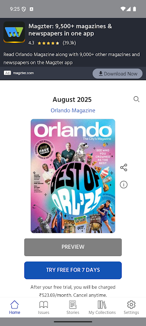 Orlando Magazine Screenshot 0