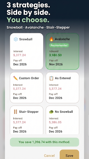 DebtClear: Debt Payoff Plan Screenshot 1