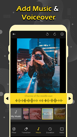 Music Slideshow Maker & Video Maker Screenshot 3