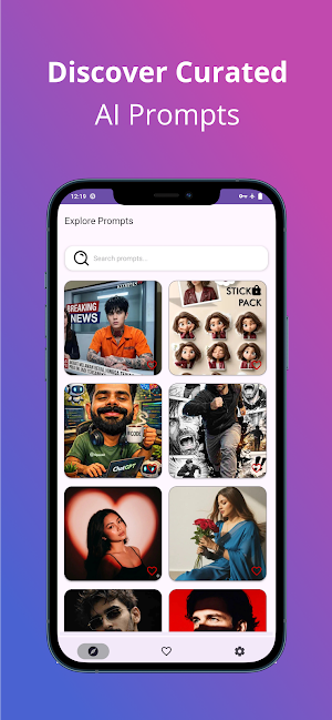 PromptSnap: AI Images Prompts Screenshot 0