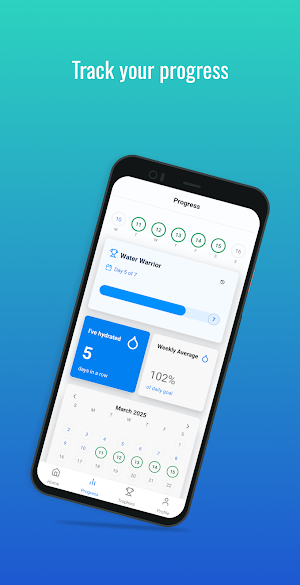 Water Reminder & Goal Screenshot 2