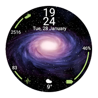 Outer Space Watch Face 2
