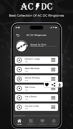 AC DC Ringtones Screenshot 1