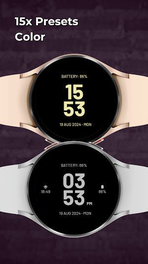 EXD074: Essential Watch Face Screenshot 3