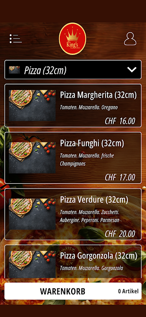 Kings Pizza Kebab Mehr Screenshot 0