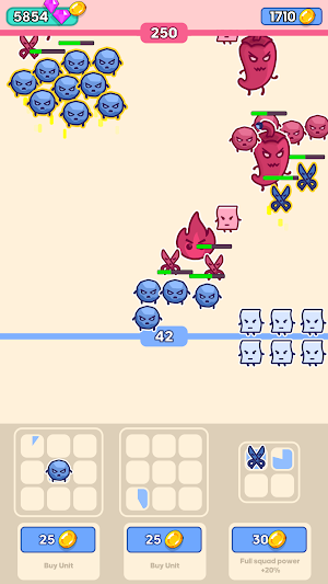 Cut-Crush-Cover: Roshambo Wars Screenshot 2