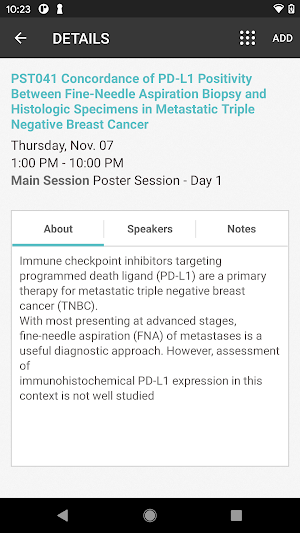 72nd Annual Scientific Meeting Screenshot 2