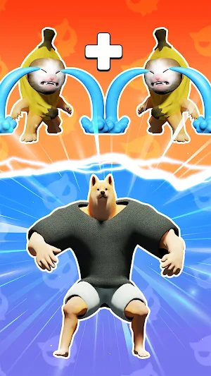 Banana Food Run: Merge Master Screenshot 0